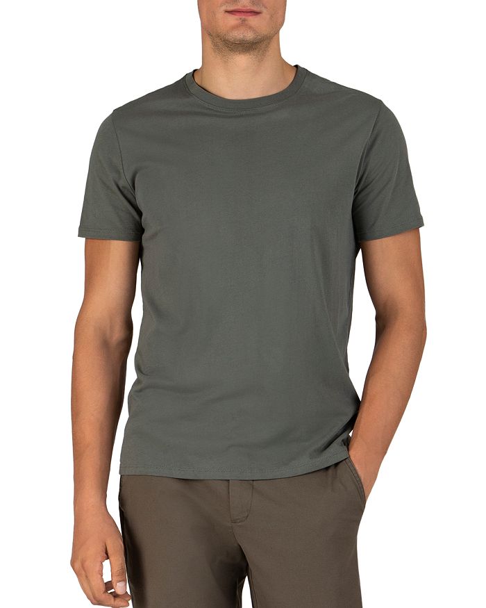 Atm Anthony Thomas Melillo Crewneck Tee - 100% Exclusive In Olive Drab