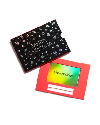Bloomingdale's - Merry Christmas Gift Card