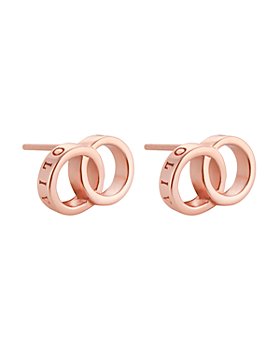 Olivia Burton - The Classics Interlink Earrings in Sterling Silver, Gold-Plated Sterling Silver or Rose Gold-Plated Sterling Silver