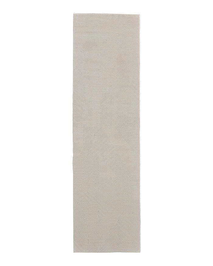 Calvin Klein Ck850 Orlando Runner Area Rug, 2'2 X 7'6 In Gray/beige