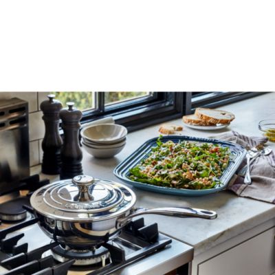 Signature Stainless Steel 2-Qt. Saucier with Lid