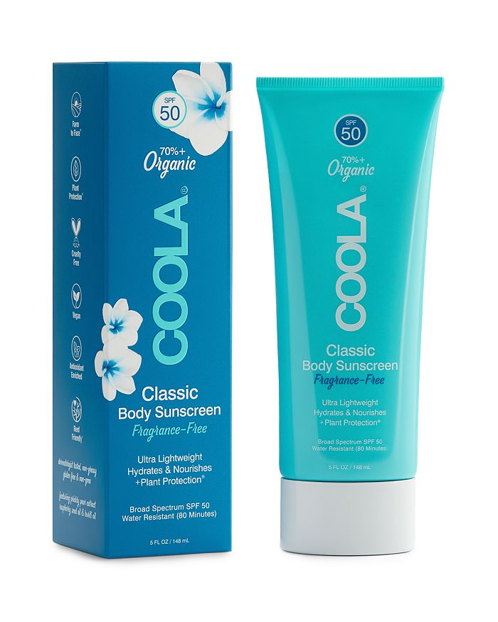 Coola Classic Body Sunscreen Lotion SPF 50 FragranceFree 5 oz