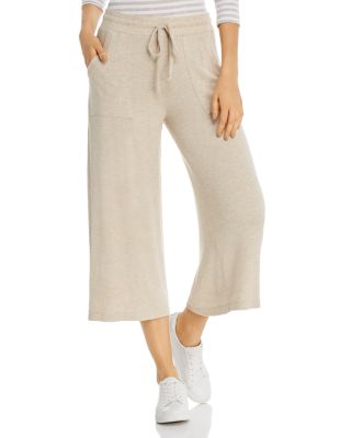 wide leg drawstring sweatpants