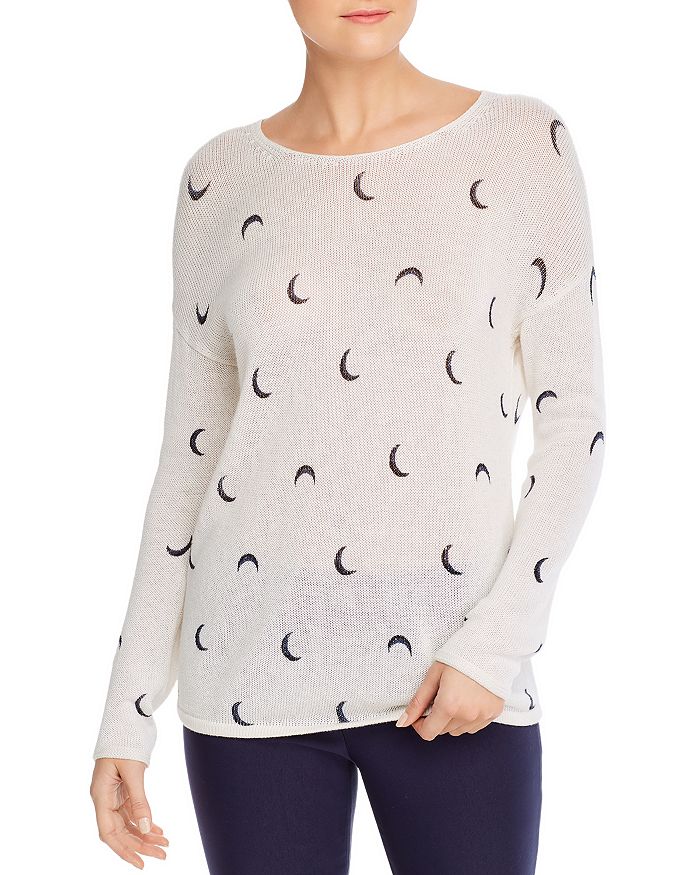 NIC AND ZOE NIC AND ZOE OVER THE MOON SWEATER,R191145