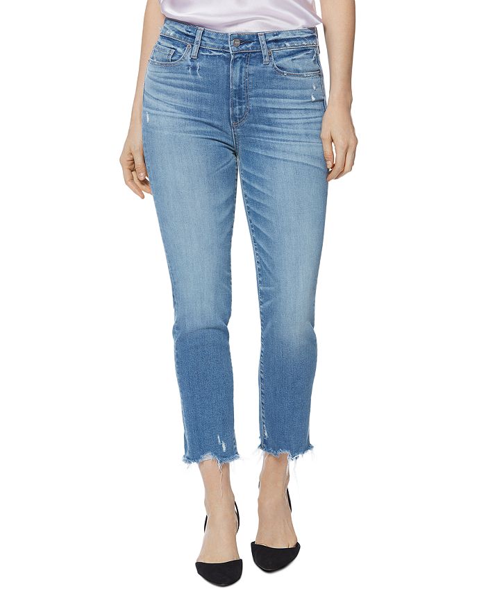 PAIGE HOXTON CROP STRAIGHT JEANS IN LUAU,4610F46-7422