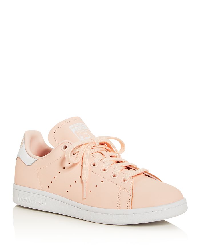 Adidas Originals Women's Stan Smith Lace Up Sneakers In Ice Pink