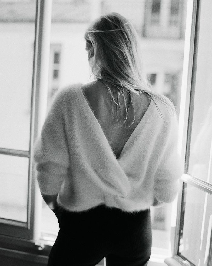 BA&SH BA & SH BARMY TWIST-BACK SWEATER