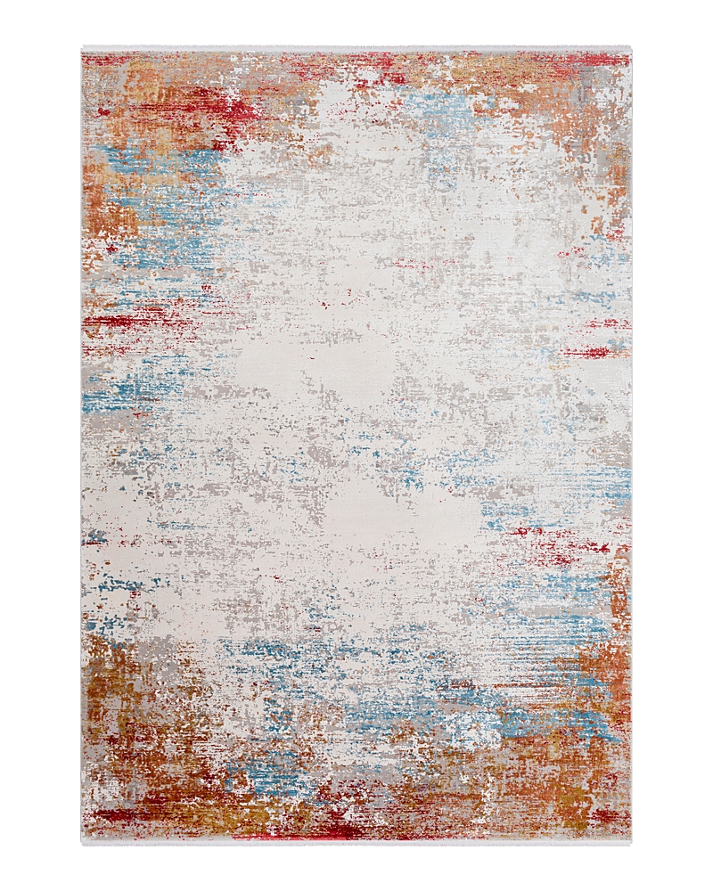 Surya Solar Sor-2303 Area Rug, 5' X 7'6 In Burnt Orange/yellow