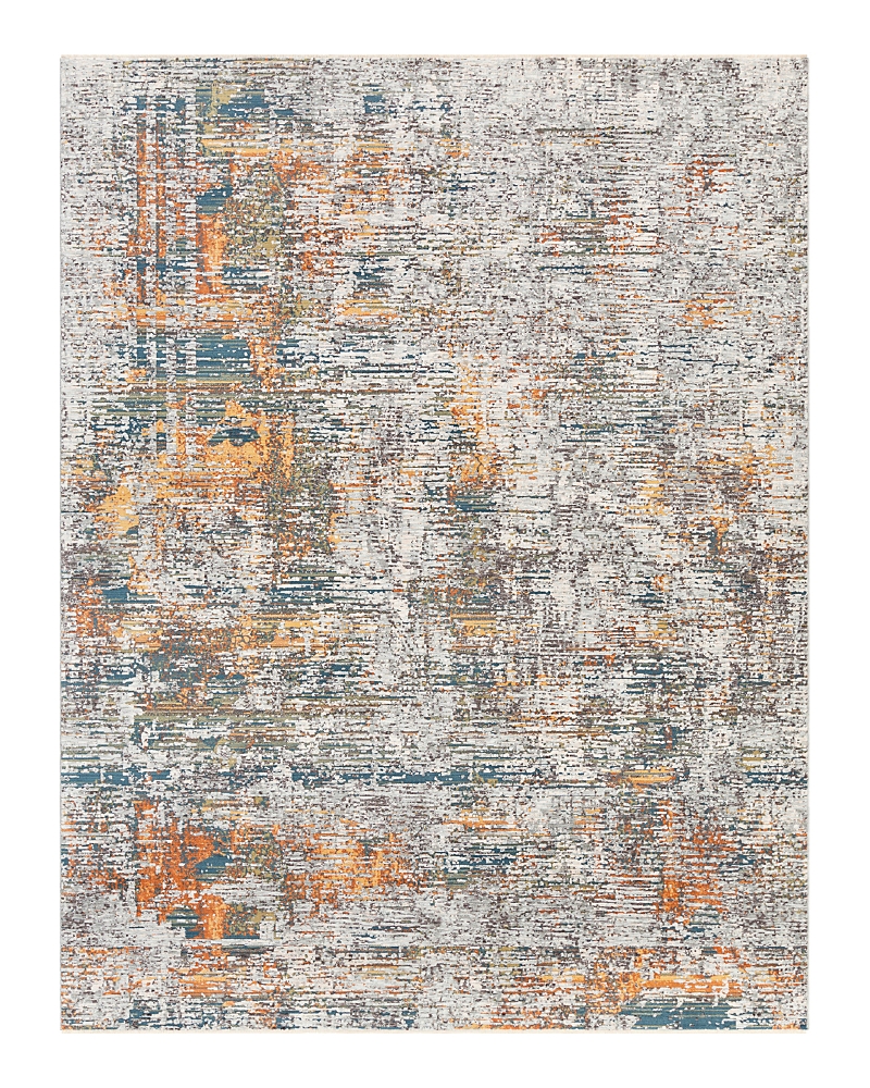 Shop Surya Presidential Pdt-2305 Area Rug, 7'10 X 10'3 In Bright Blue/burnt Orange