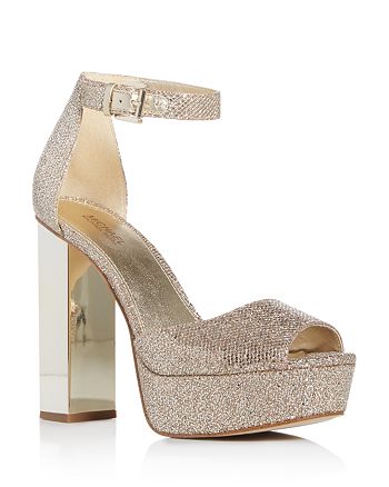 MICHAEL Michael Kors Jenson Glitter Platform Sandals Dillard's |  .ng