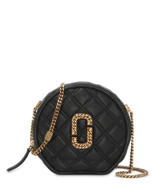 marc jacobs the status round crossbody bag