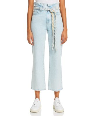 7 for all mankind paperbag jeans