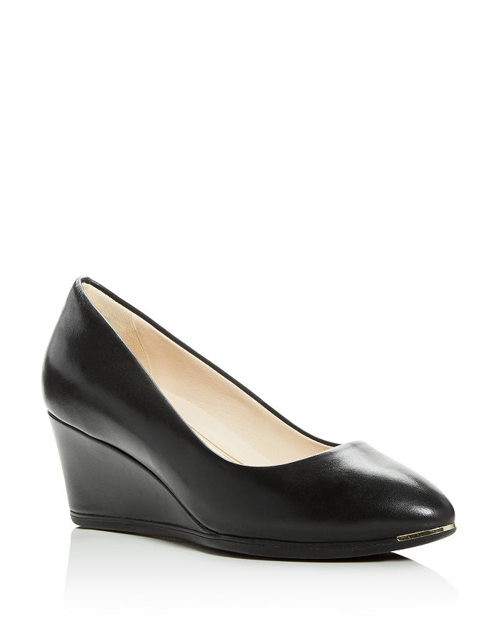 COLE HAAN WOMEN'S GRAND AMBITION WEDGE PUMPS,W15850