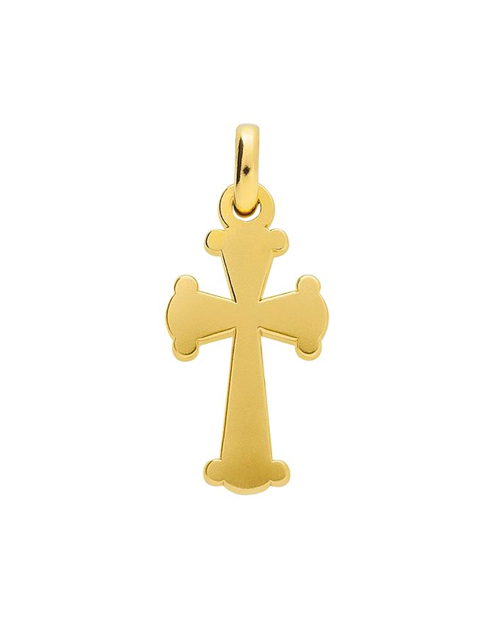 Tous 18k Yellow Gold-plated Sterling Silver Idol Tradition Cross Pendant