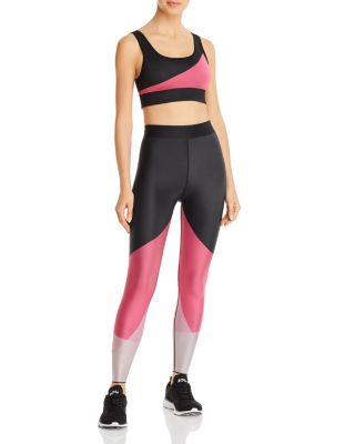 matching leggings and sports bra set