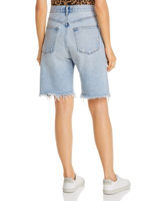baggy jean shorts womens