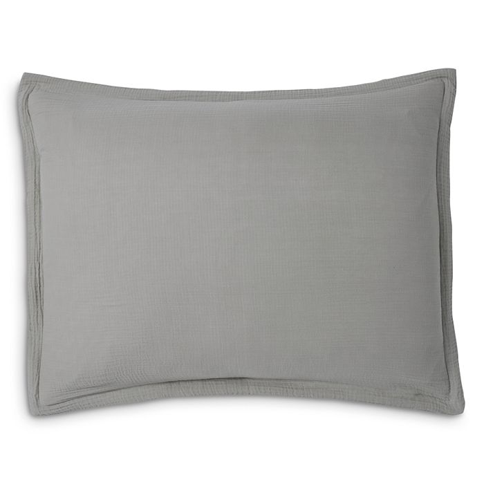 Dkny Pure Voile Standard Pillow Sham In Gray
