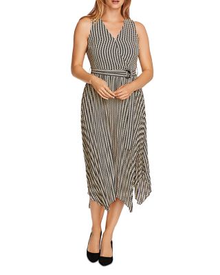 handkerchief midi dress