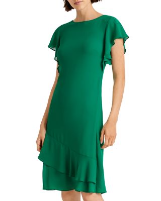 Ralph Lauren - Georgette Flutter Dress