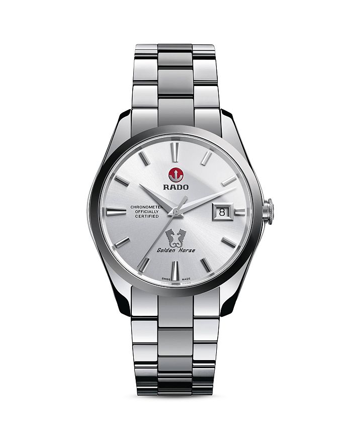 Rado Centrix Watch, 38mm In Silver