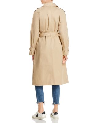 Shop Vero Moda Hamborg Long Trench Coat 