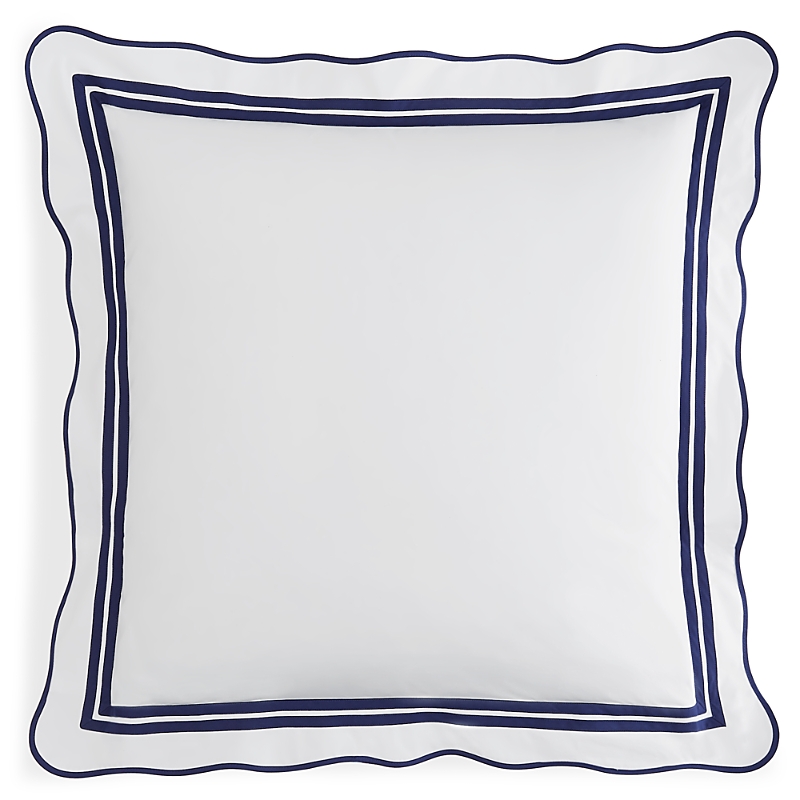 Matouk River Euro Sham - Exclusive In Navy