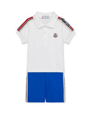 Moncler Boys' Polo Top \u0026 Shorts Set 