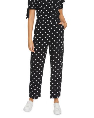Image of 1.state Dot Print Ankle Pants