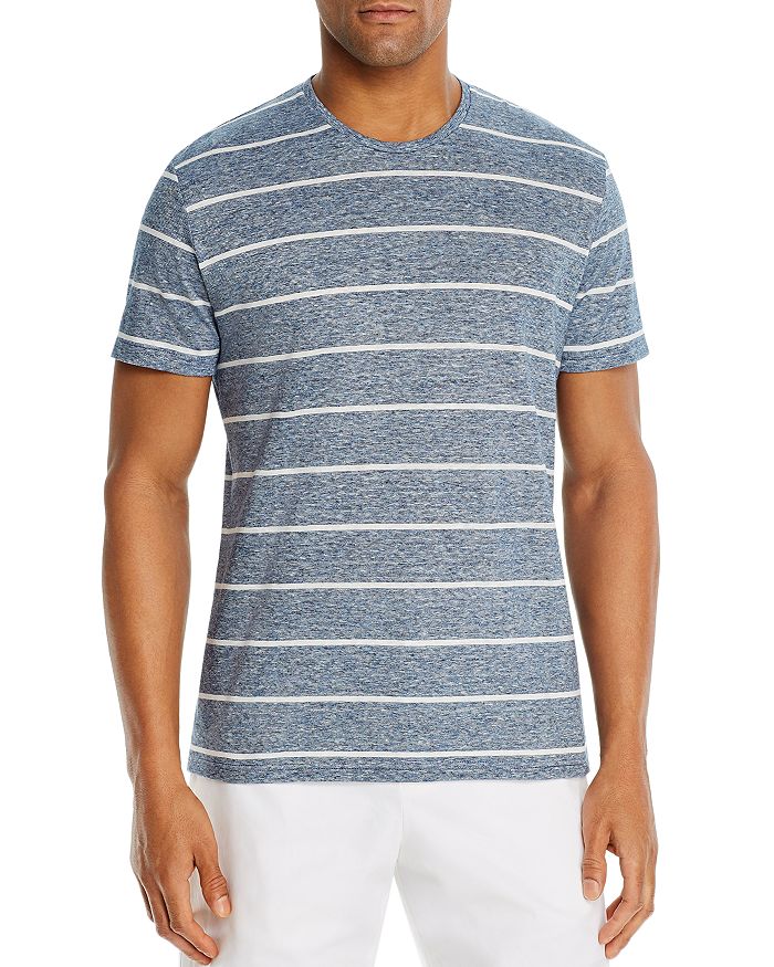 Dylan Gray Striped Tee In Blue