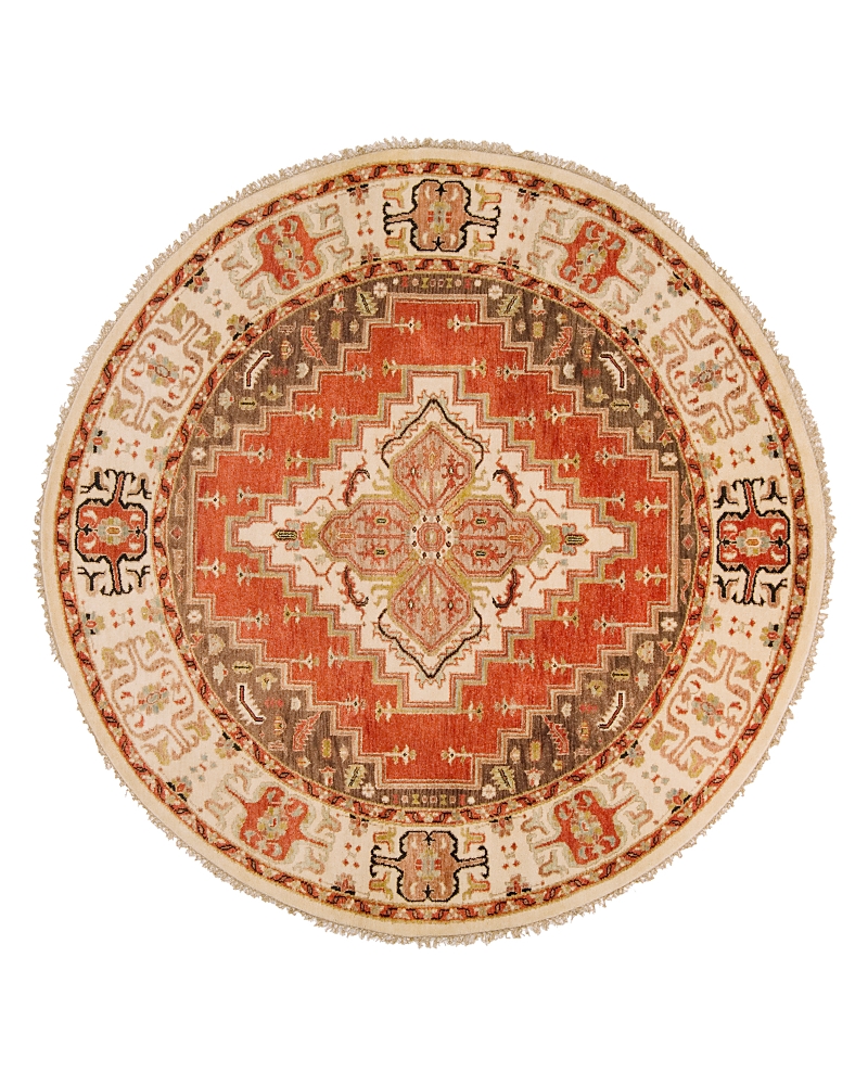 SURYA ZEUS ZEU-7800 ROUND AREA RUG, 8' ROUND ZEU7800-8RD