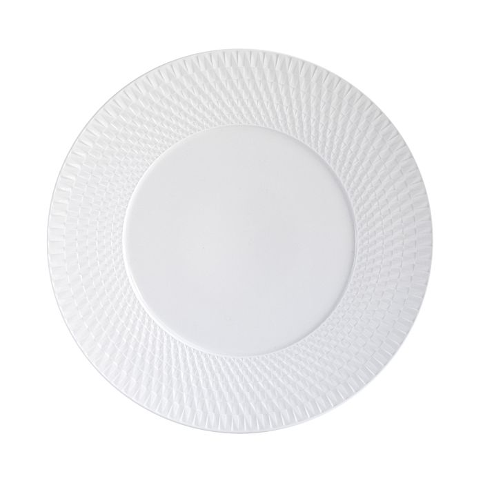 Shop Bernardaud Twist White Collection Service Plate