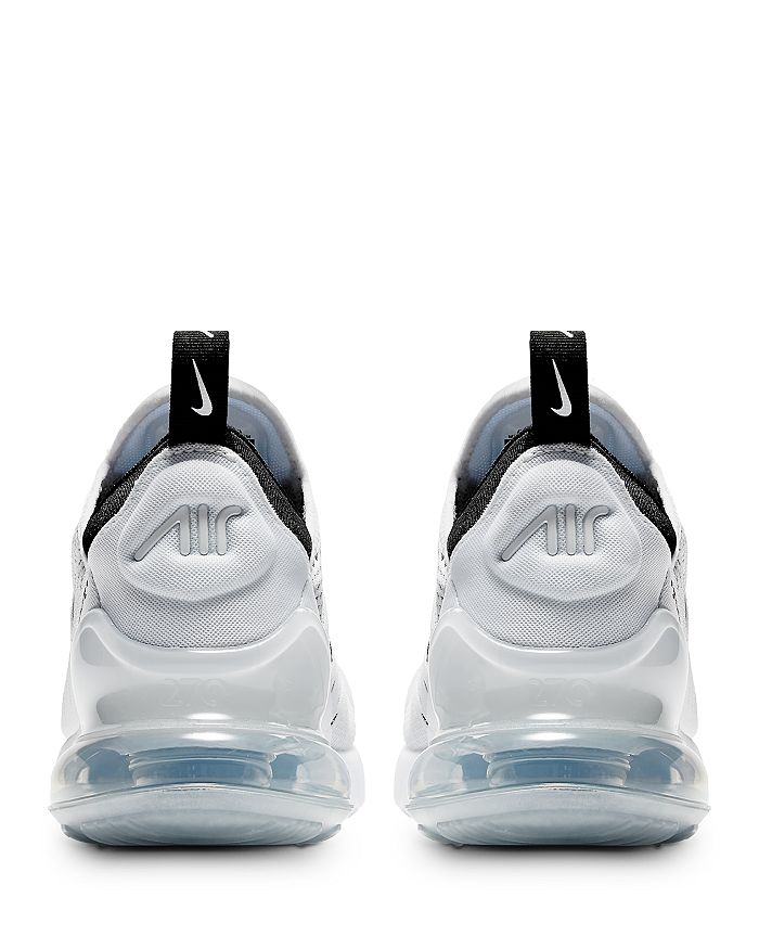 Shop Nike Women's Air Max 270 Low Top Sneakers In White/black