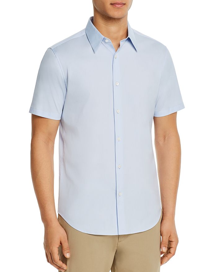 Theory Sylvain Wealth Slim Fit Button-Down Shirt | Bloomingdale's