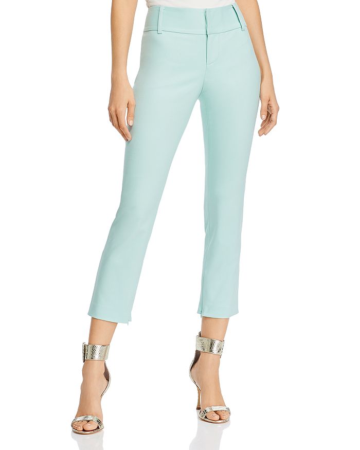 ALICE AND OLIVIA ALICE & OLIVIA STACEY SLIM-FIT ANKLE PANTS,CC002261102