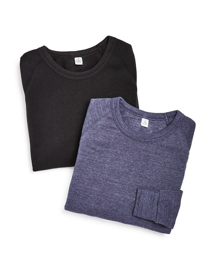 Alternative Raglan Sweatshirt, Pack Of 2 In Eco True Black / Eco True Navy
