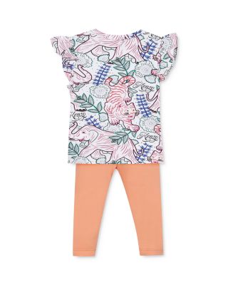 Pink Legging Pants Set with Hat Infant Clothes Newborn Toddler Baby Girl Outfits Giraffe Bodysuit Top