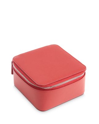 Leather Travel Jewelry Case