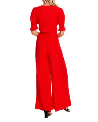 cece red jumpsuit