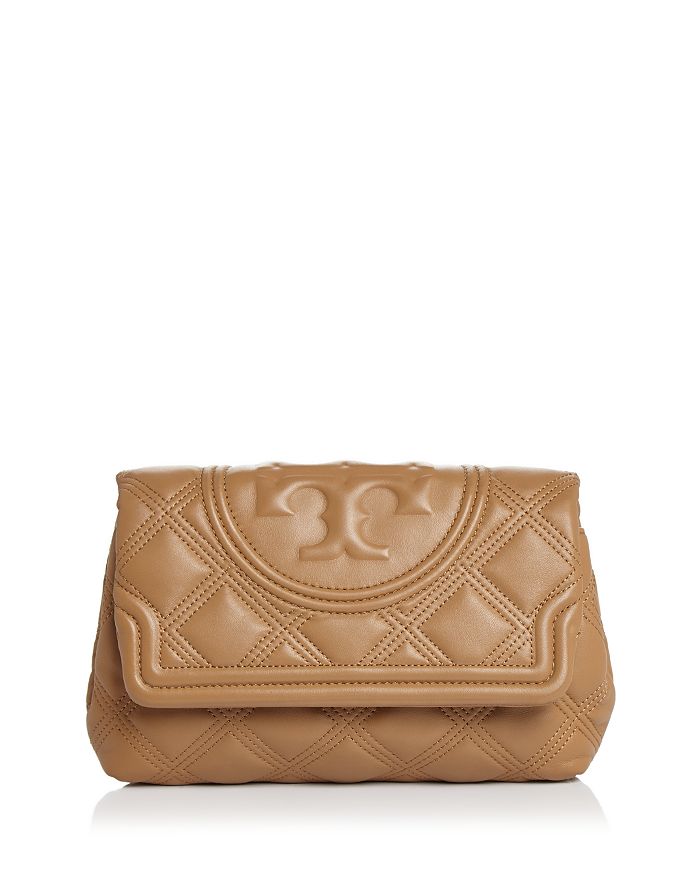 Tory Burch Fleming Soft Leather Clutch | Bloomingdale's