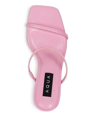 aqua clear sandals