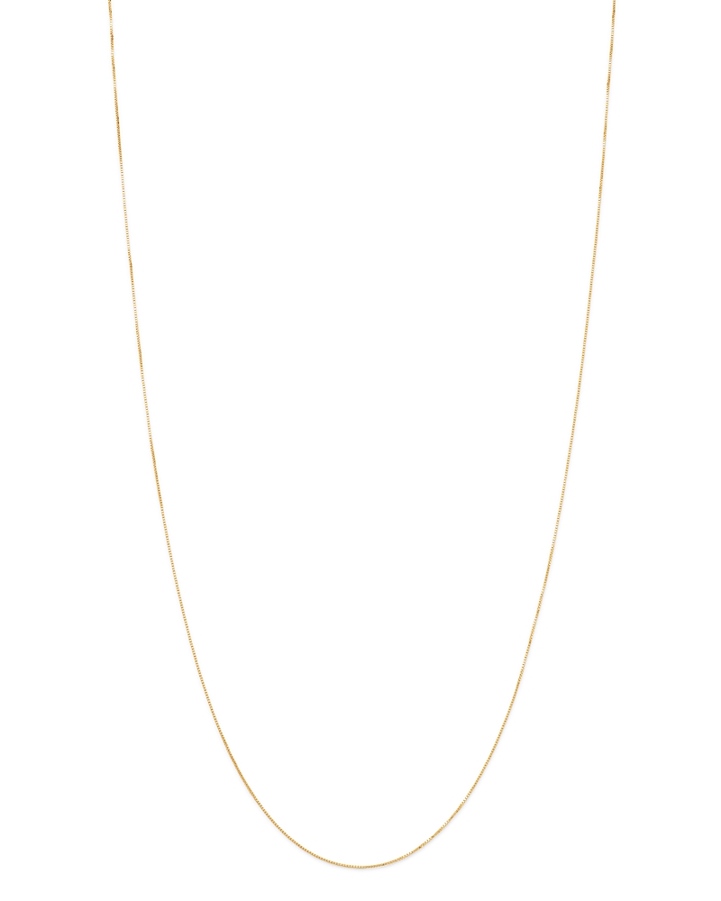 Bloomingdale's Fine Collection Box Link Chain Necklace in 14K Yellow Gold