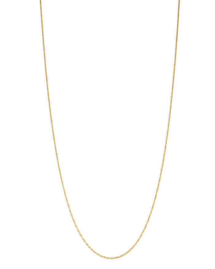 Bloomingdale's - Twisted Criss Cross Link Chain Necklace in 14K Yellow Gold, 1.25mm - 100% Exclusive