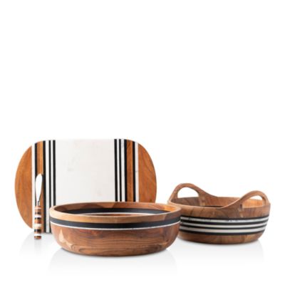 Stonewood Stripe Serveware Collection