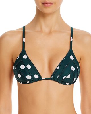 Peony - Polka Dot String Bikini Top