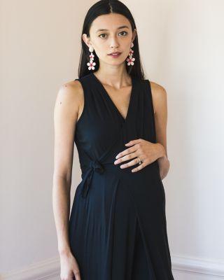 Francesca Surplice Maternity Jumpsuit