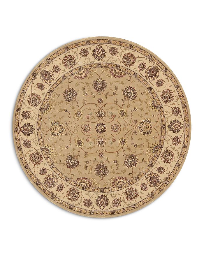 Nourison 2000 2071 Round Area Rug, 6' X 6' In Camel