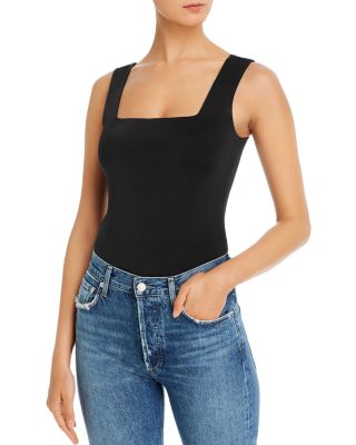 square neck bodysuit