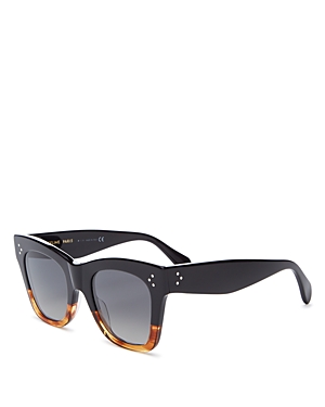Celine Women's Polarized Square Sunglasses, 50mm In Multi/gray