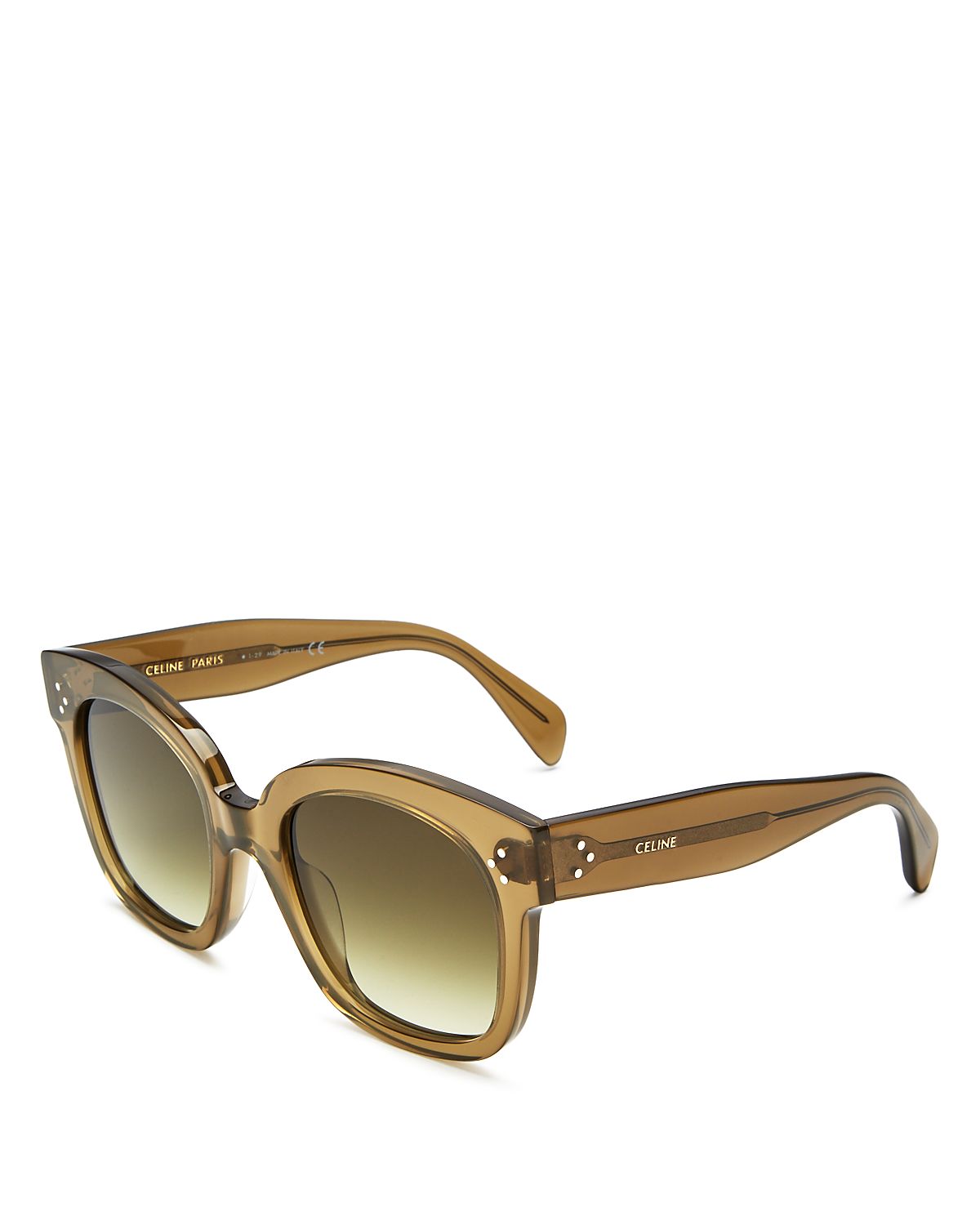 Celine Square Sunglasses, 54mm