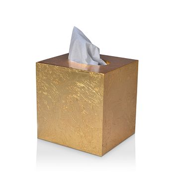 Mike and Ally - Gold Leaf Tissue Box